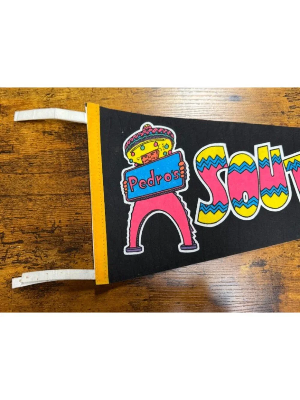 Vintage Pedro's South of the Border pennant